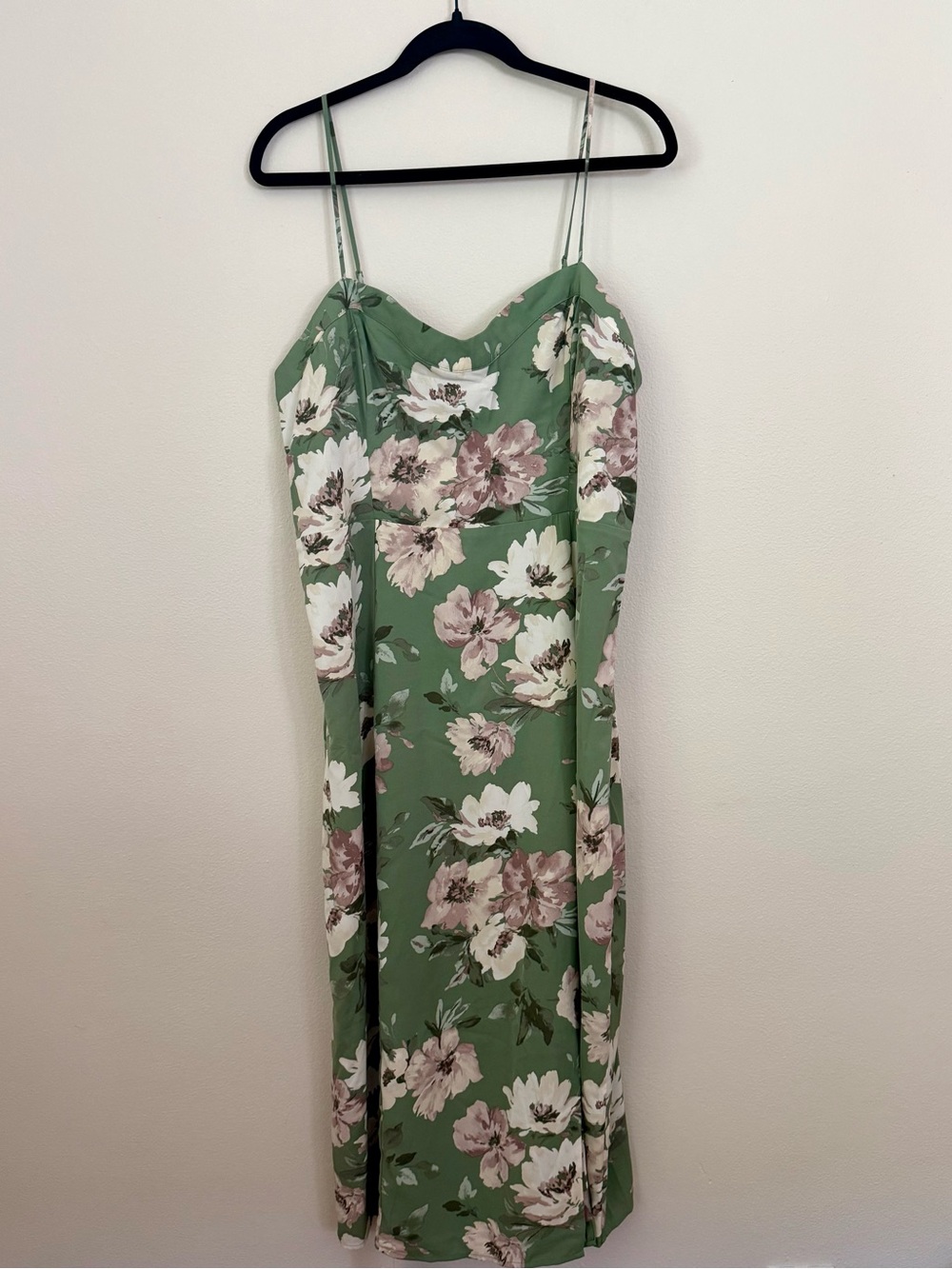 Abercrombie Green Floral Dress